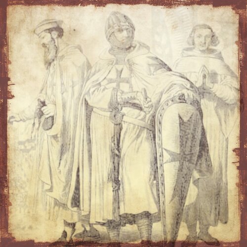 The Sovereign is represented in the Templar Days