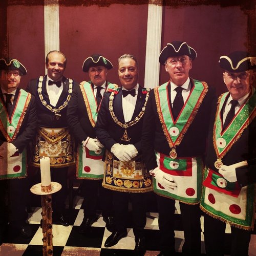Sovereign in Solemn Masonic Session in Spain